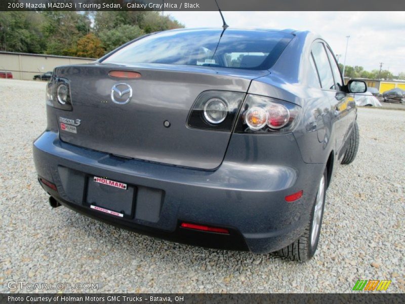 Galaxy Gray Mica / Black 2008 Mazda MAZDA3 i Touring Sedan
