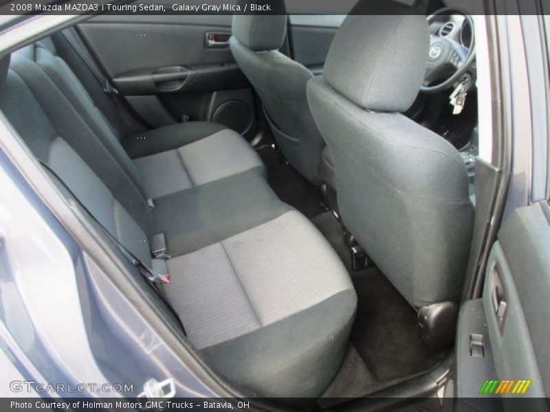 Galaxy Gray Mica / Black 2008 Mazda MAZDA3 i Touring Sedan