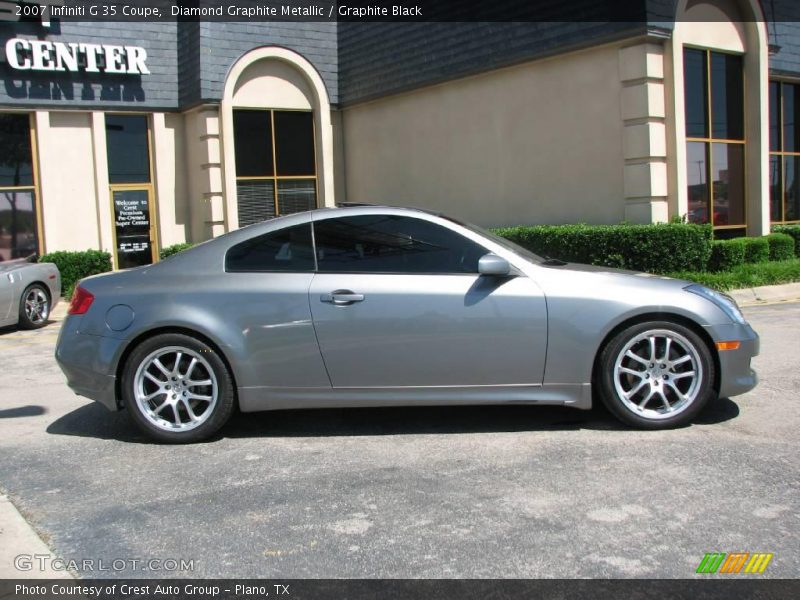 Diamond Graphite Metallic / Graphite Black 2007 Infiniti G 35 Coupe