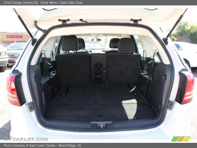 Stone White / Dark Slate Gray 2010 Dodge Journey SE