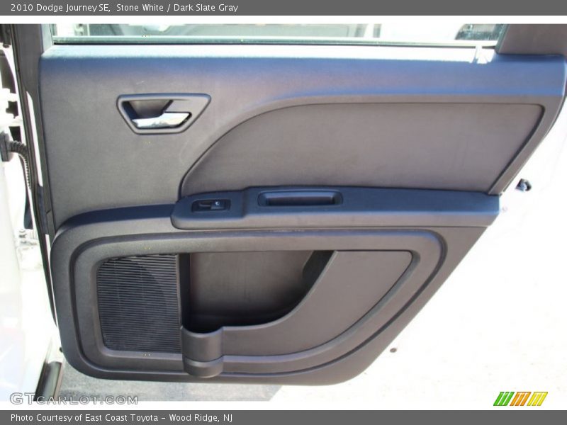 Stone White / Dark Slate Gray 2010 Dodge Journey SE