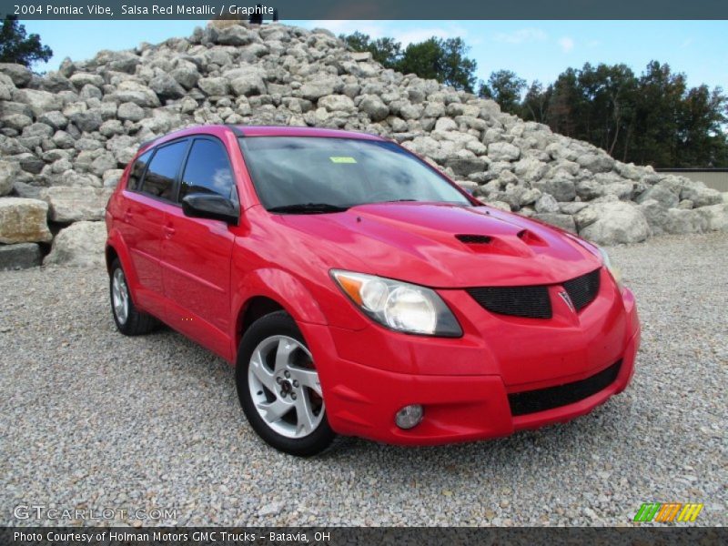 Salsa Red Metallic / Graphite 2004 Pontiac Vibe