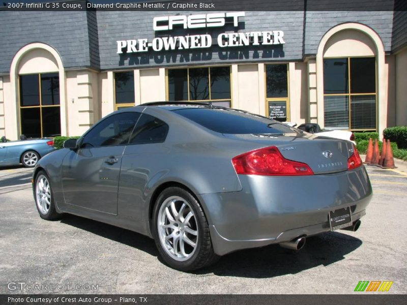 Diamond Graphite Metallic / Graphite Black 2007 Infiniti G 35 Coupe