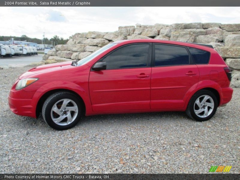 Salsa Red Metallic / Graphite 2004 Pontiac Vibe