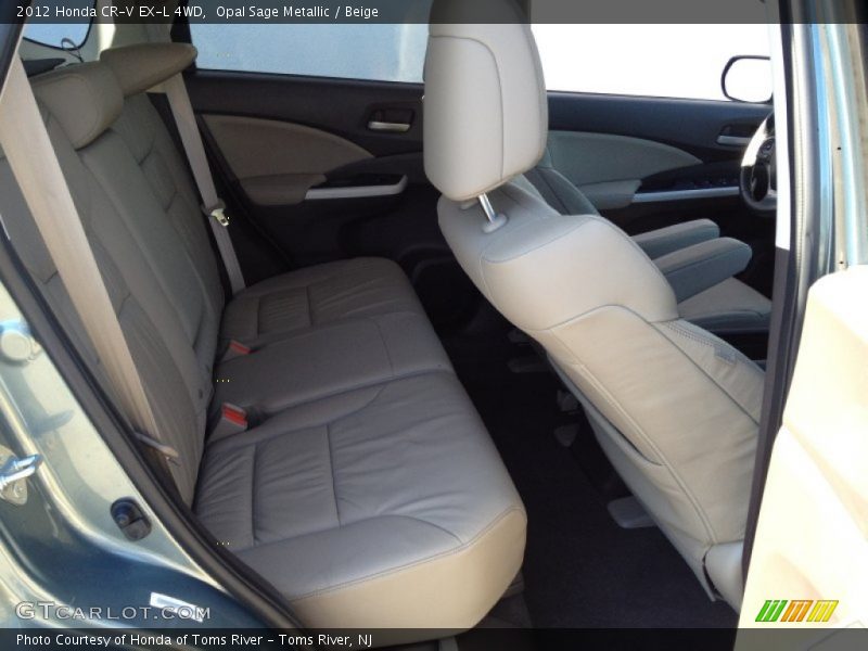 Opal Sage Metallic / Beige 2012 Honda CR-V EX-L 4WD
