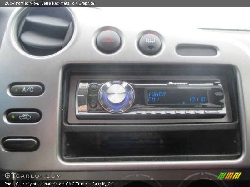 Salsa Red Metallic / Graphite 2004 Pontiac Vibe