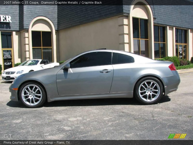 Diamond Graphite Metallic / Graphite Black 2007 Infiniti G 35 Coupe