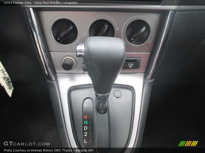 Salsa Red Metallic / Graphite 2004 Pontiac Vibe