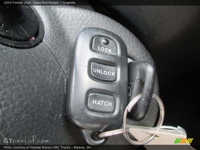 Salsa Red Metallic / Graphite 2004 Pontiac Vibe