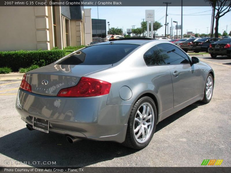 Diamond Graphite Metallic / Graphite Black 2007 Infiniti G 35 Coupe