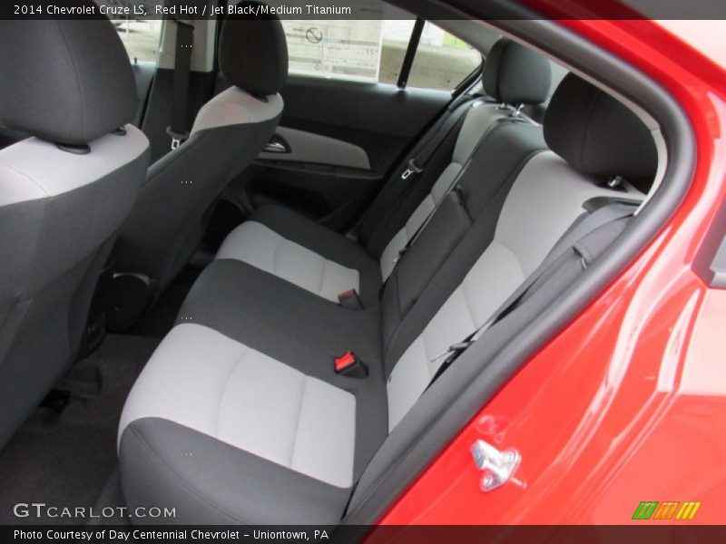 Red Hot / Jet Black/Medium Titanium 2014 Chevrolet Cruze LS