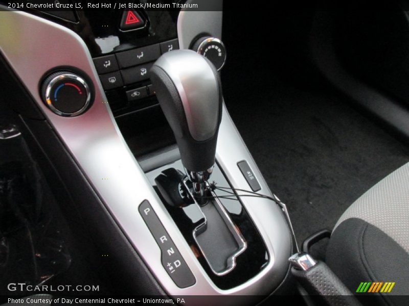 Red Hot / Jet Black/Medium Titanium 2014 Chevrolet Cruze LS