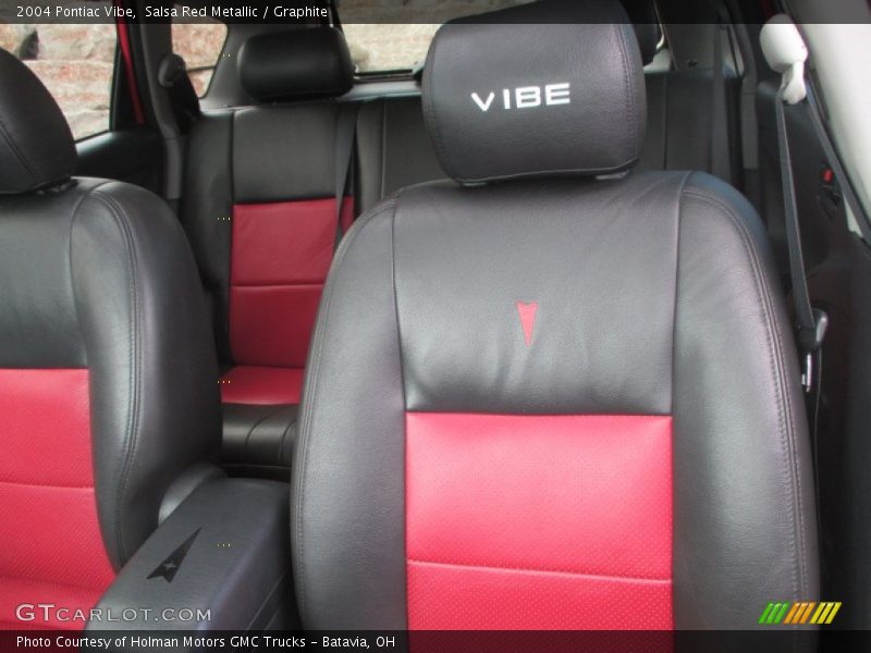 Salsa Red Metallic / Graphite 2004 Pontiac Vibe