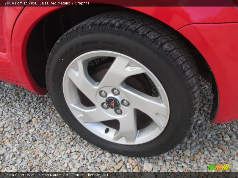 Salsa Red Metallic / Graphite 2004 Pontiac Vibe