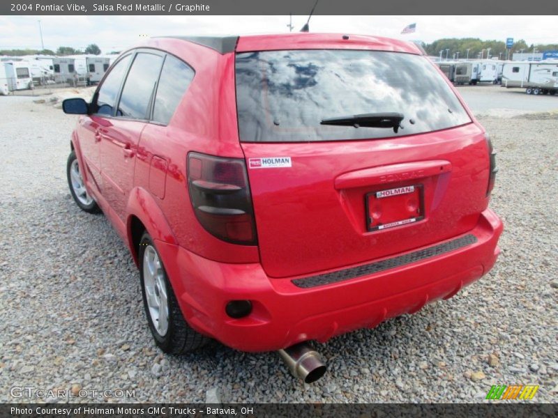 Salsa Red Metallic / Graphite 2004 Pontiac Vibe