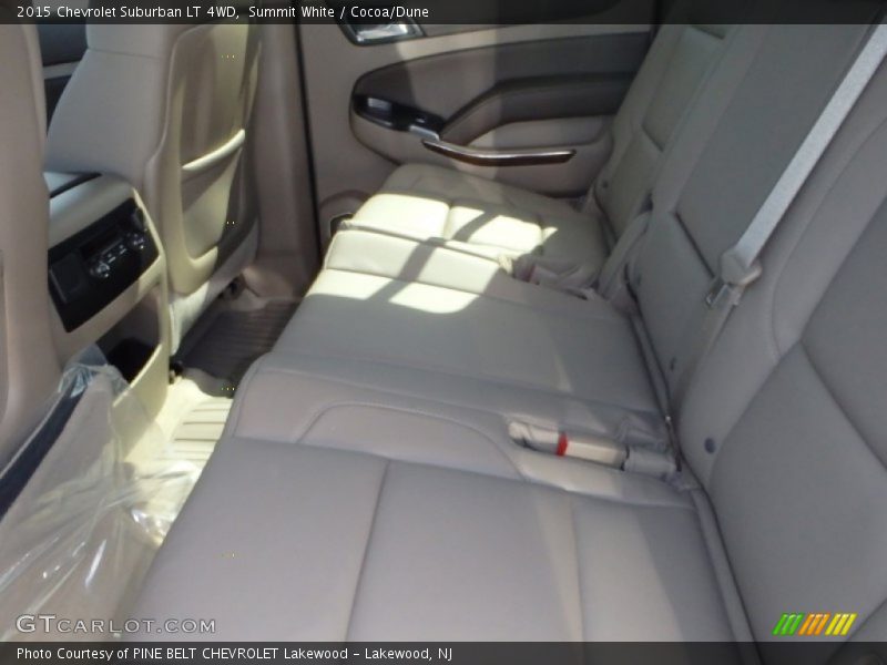 Summit White / Cocoa/Dune 2015 Chevrolet Suburban LT 4WD