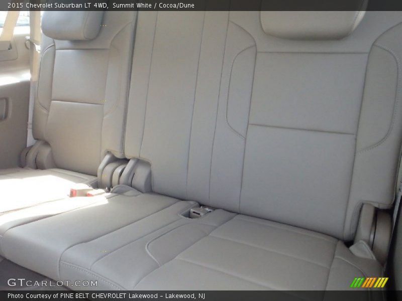 Summit White / Cocoa/Dune 2015 Chevrolet Suburban LT 4WD