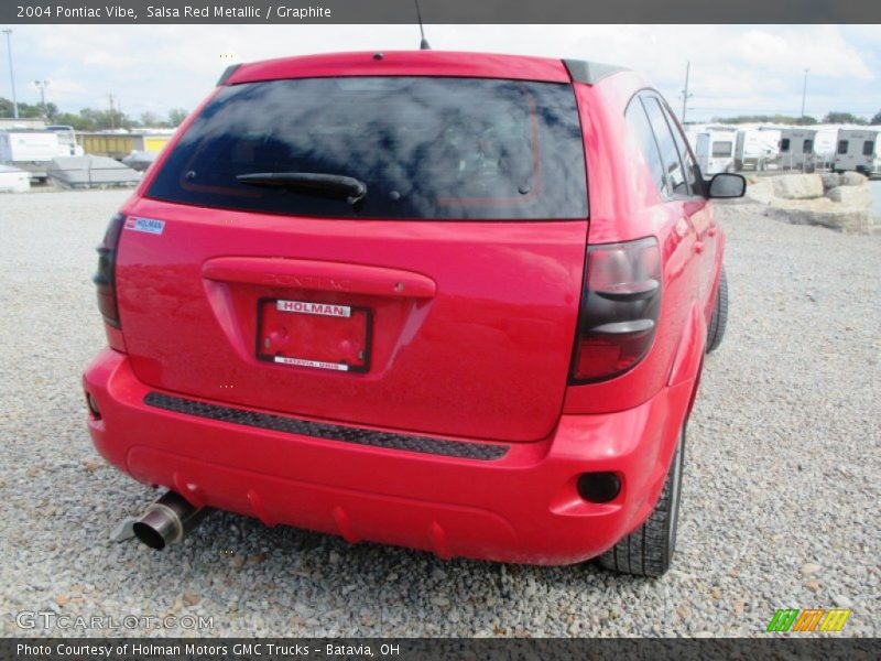 Salsa Red Metallic / Graphite 2004 Pontiac Vibe