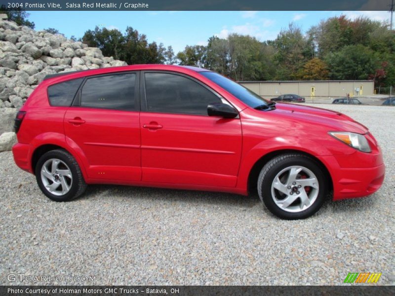 Salsa Red Metallic / Graphite 2004 Pontiac Vibe