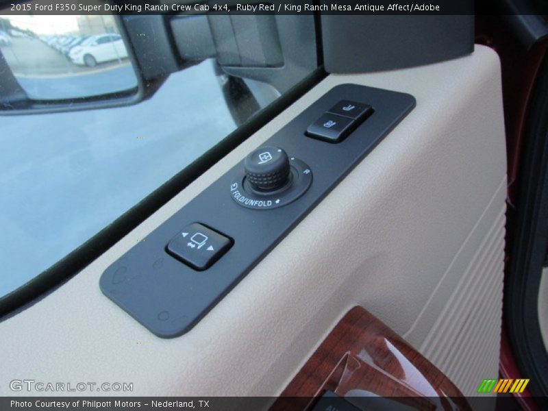 Ruby Red / King Ranch Mesa Antique Affect/Adobe 2015 Ford F350 Super Duty King Ranch Crew Cab 4x4