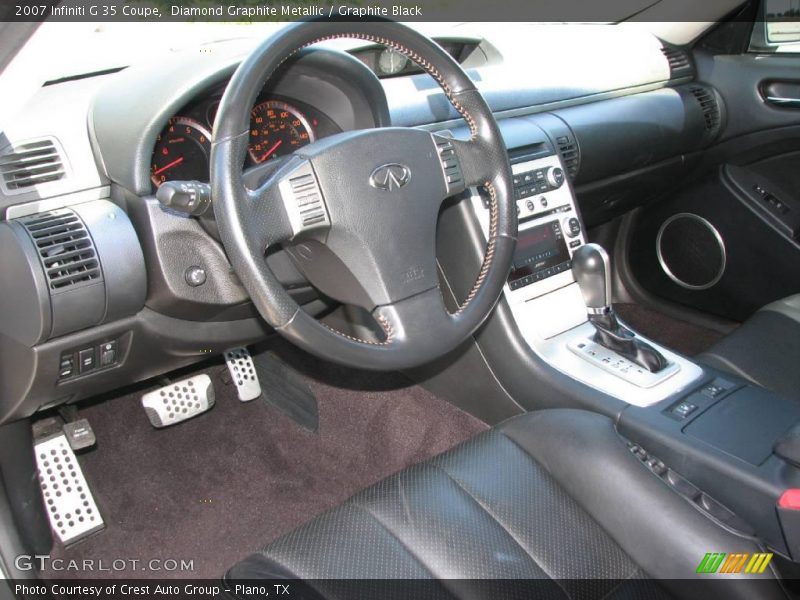 Diamond Graphite Metallic / Graphite Black 2007 Infiniti G 35 Coupe