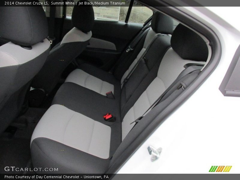Summit White / Jet Black/Medium Titanium 2014 Chevrolet Cruze LS