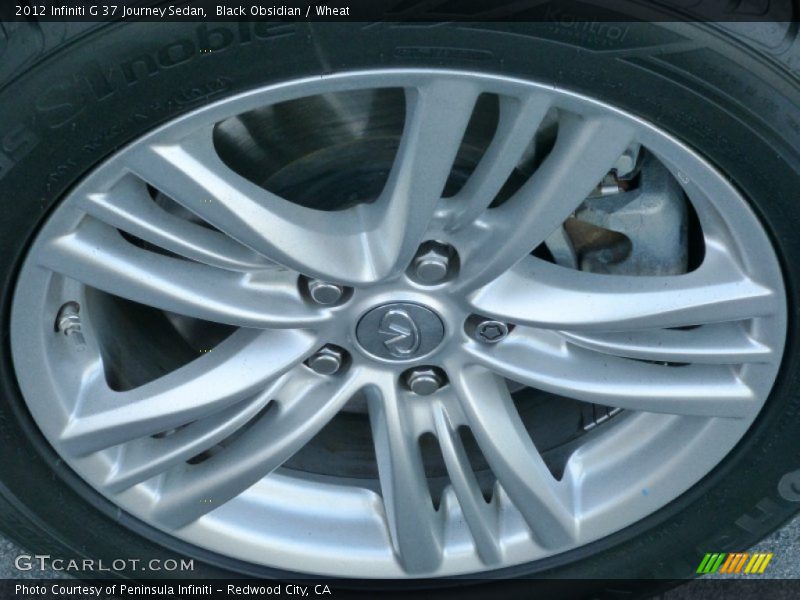 Black Obsidian / Wheat 2012 Infiniti G 37 Journey Sedan