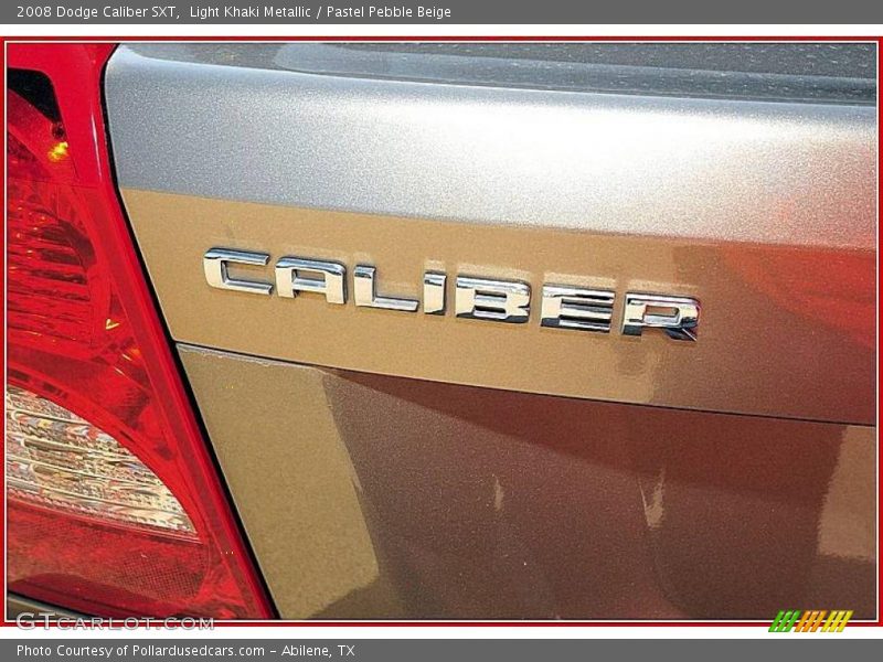 Light Khaki Metallic / Pastel Pebble Beige 2008 Dodge Caliber SXT