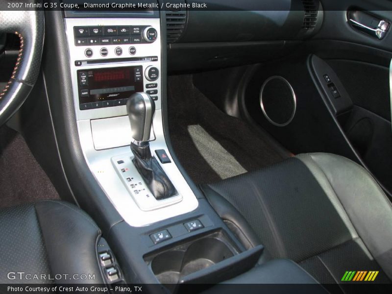 Diamond Graphite Metallic / Graphite Black 2007 Infiniti G 35 Coupe