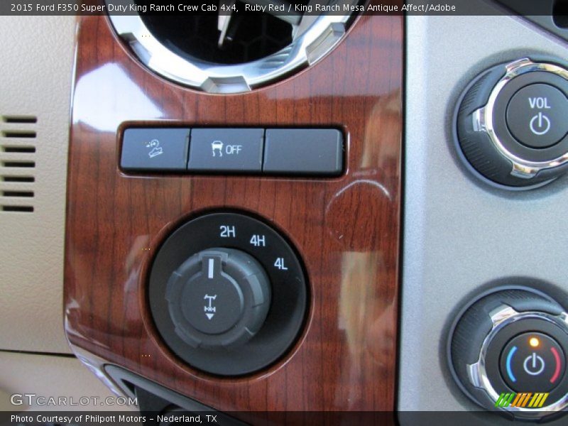 Ruby Red / King Ranch Mesa Antique Affect/Adobe 2015 Ford F350 Super Duty King Ranch Crew Cab 4x4