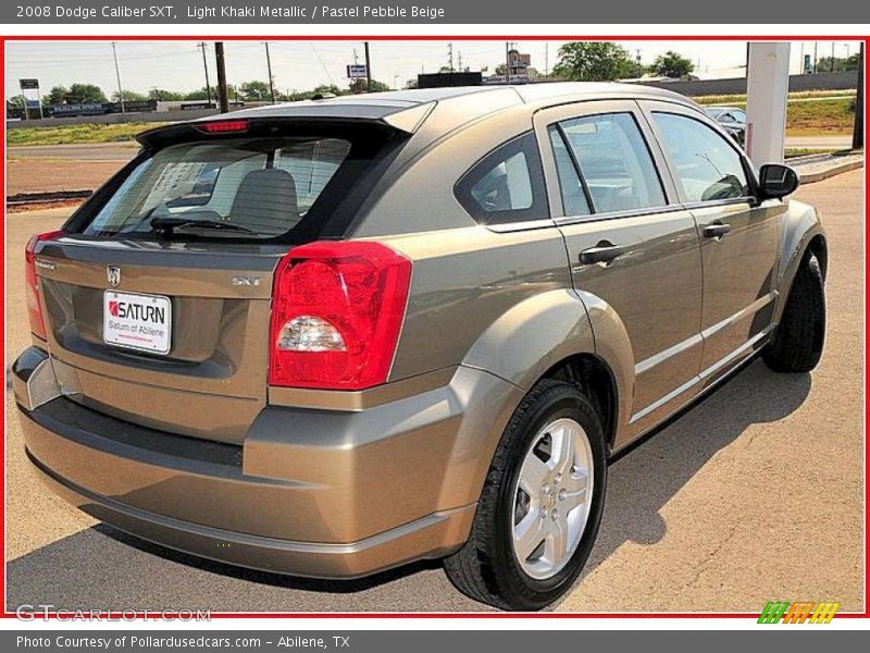 Light Khaki Metallic / Pastel Pebble Beige 2008 Dodge Caliber SXT