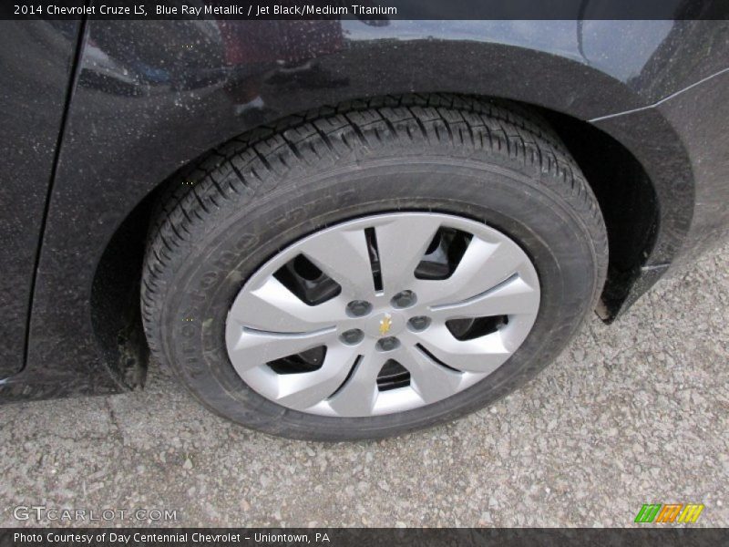 Blue Ray Metallic / Jet Black/Medium Titanium 2014 Chevrolet Cruze LS