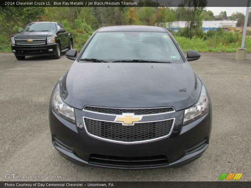 Blue Ray Metallic / Jet Black/Medium Titanium 2014 Chevrolet Cruze LS