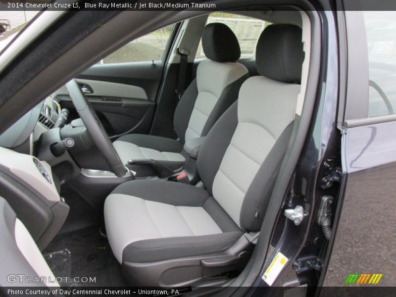 Blue Ray Metallic / Jet Black/Medium Titanium 2014 Chevrolet Cruze LS
