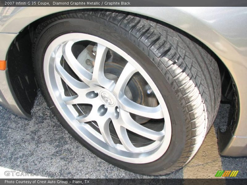 Diamond Graphite Metallic / Graphite Black 2007 Infiniti G 35 Coupe