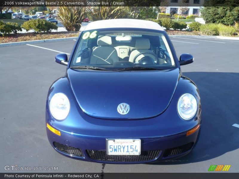 Shadow Blue / Cream 2006 Volkswagen New Beetle 2.5 Convertible