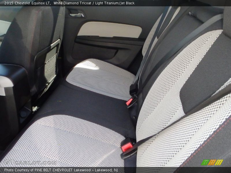 White Diamond Tricoat / Light Titanium/Jet Black 2015 Chevrolet Equinox LT