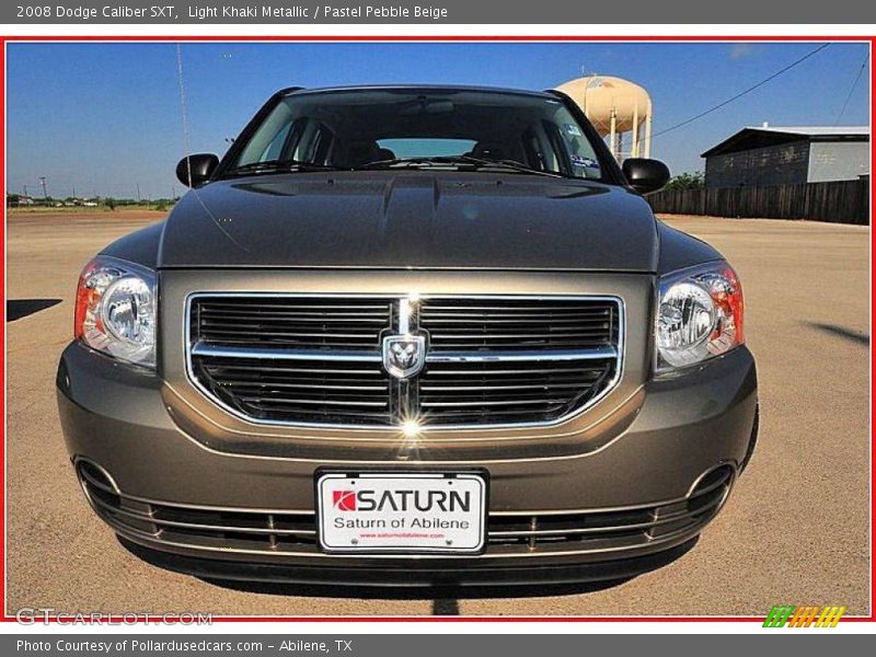 Light Khaki Metallic / Pastel Pebble Beige 2008 Dodge Caliber SXT