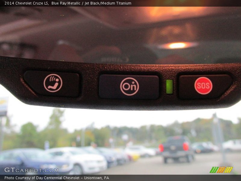 Blue Ray Metallic / Jet Black/Medium Titanium 2014 Chevrolet Cruze LS