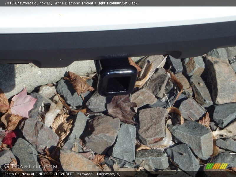 White Diamond Tricoat / Light Titanium/Jet Black 2015 Chevrolet Equinox LT