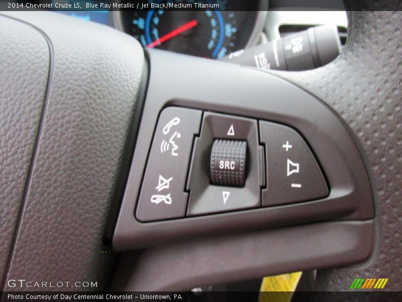 Blue Ray Metallic / Jet Black/Medium Titanium 2014 Chevrolet Cruze LS
