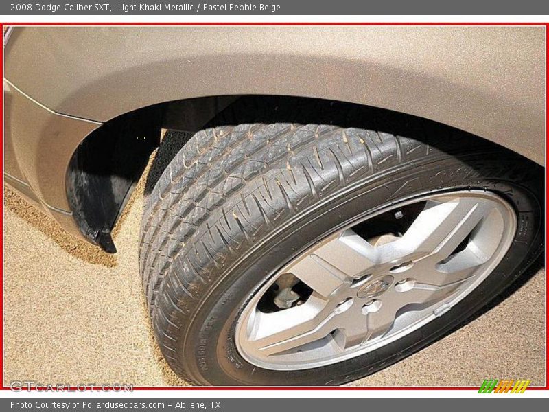 Light Khaki Metallic / Pastel Pebble Beige 2008 Dodge Caliber SXT