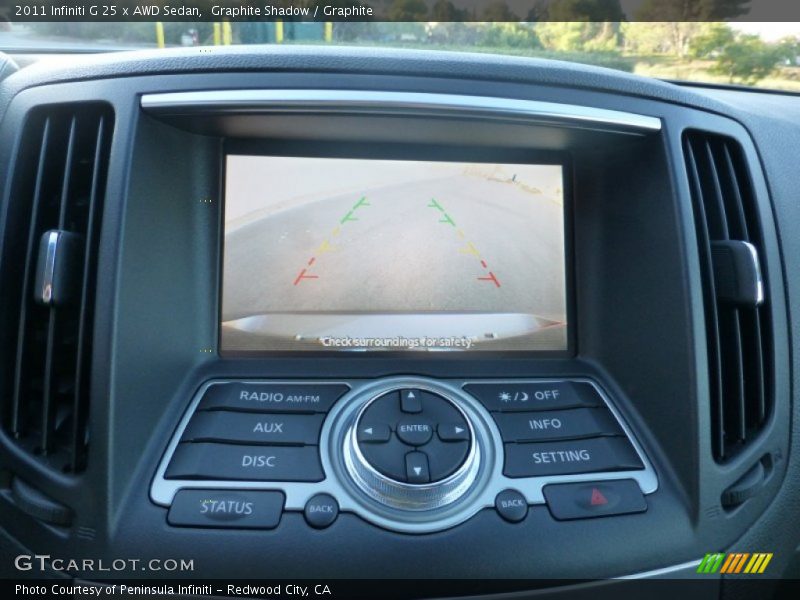 Graphite Shadow / Graphite 2011 Infiniti G 25 x AWD Sedan