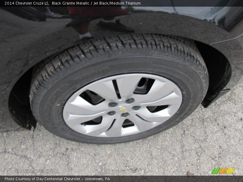 Black Granite Metallic / Jet Black/Medium Titanium 2014 Chevrolet Cruze LS