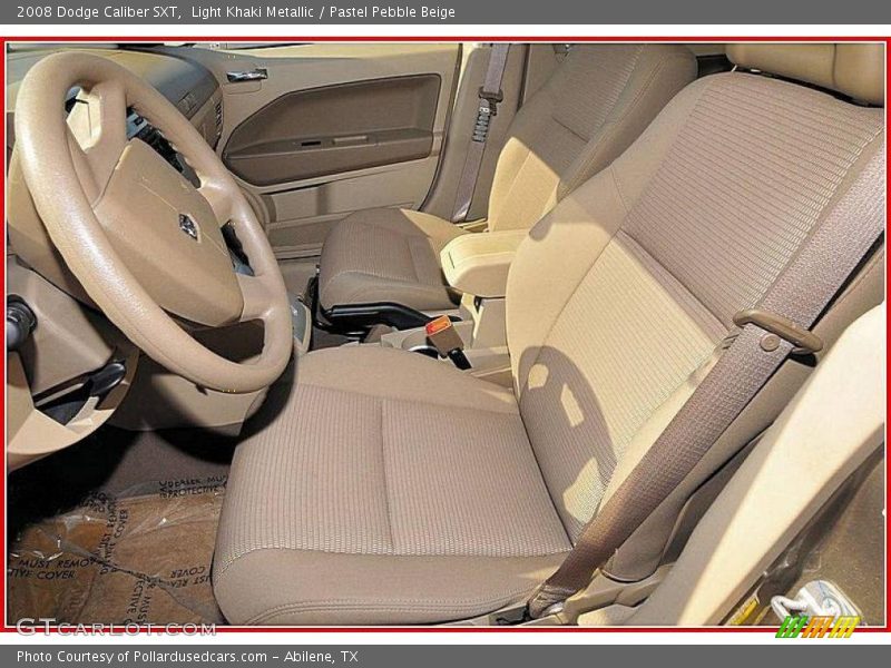 Light Khaki Metallic / Pastel Pebble Beige 2008 Dodge Caliber SXT