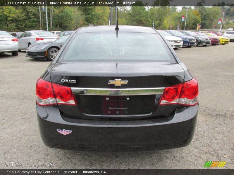 Black Granite Metallic / Jet Black/Medium Titanium 2014 Chevrolet Cruze LS