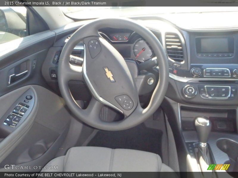 Black / Jet Black/Dark Titanium 2015 Chevrolet Impala LS