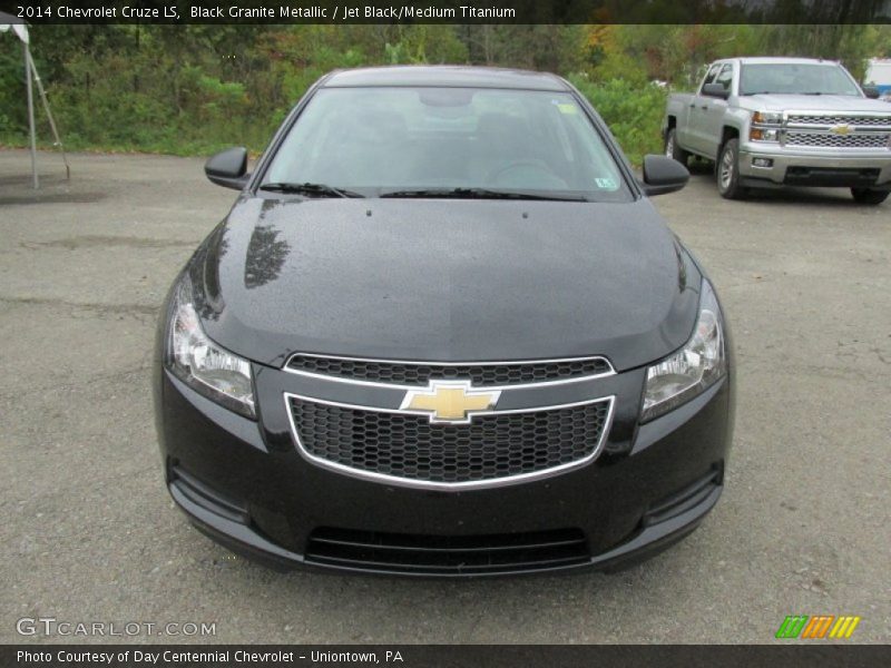 Black Granite Metallic / Jet Black/Medium Titanium 2014 Chevrolet Cruze LS