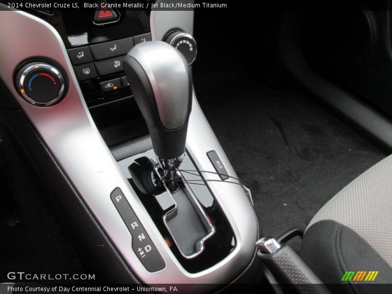 Black Granite Metallic / Jet Black/Medium Titanium 2014 Chevrolet Cruze LS