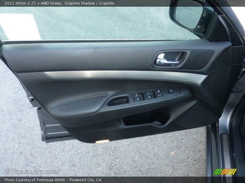 Graphite Shadow / Graphite 2011 Infiniti G 25 x AWD Sedan
